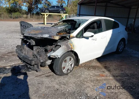 2017 Kia Forte Lx из США, поврежденный, VIN 3KPFK4A76HE063288